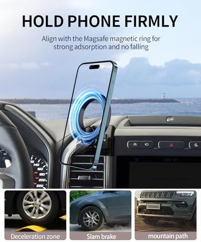 Car Phone Mount for 2019 2020 Ford F-150 Accessories, Magsafe Magnetic Clip - size: for 2019 2020 Ford F-150
