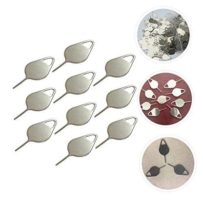 Veemoon 300pcs Sim Cards Ejector Kit Eject Pin Tools for Tray Removal Sim Card Tool Made of Material