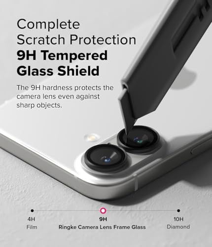 Ringke for iPhone 16/16 Plus Camera Lens Protector [2 Pack] - size: iPhone 16 / iPhone 16 Plus
