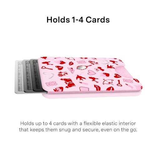 VELVET CAVIAR compatible with MagSafe Wallet 2.0 | Magnetic Card Holder Wallet for iPhone 17/16/15/14/13/12 or Phone Cases compatible with MagSafe | Lover Girl Holo - color: Lover Girl Holo