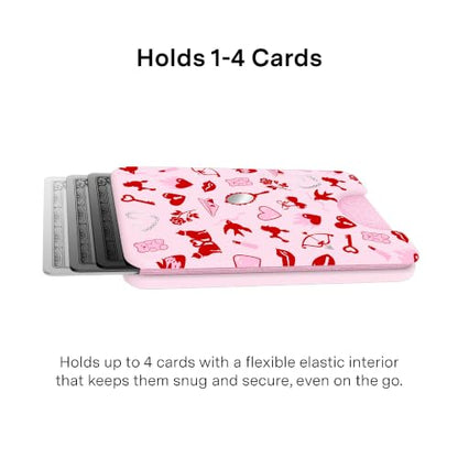 VELVET CAVIAR compatible with MagSafe Wallet 2.0 | Magnetic Card Holder Wallet for iPhone 17/16/15/14/13/12 or Phone Cases compatible with MagSafe | Lover Girl Holo - color: Lover Girl Holo