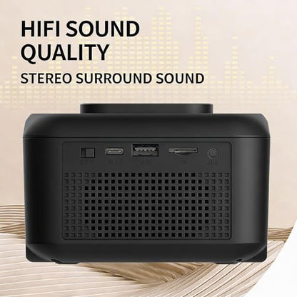 Multifunctional Wireless Charger, Wireless Charging Station with Time and Alarm Clock, Charging Dock with Bluetooth Speaker, 15W Wireless Fast Charging, All-in-One Charging Base,S31 Black. - color: Multifunctional Alarm Clock S31 Black