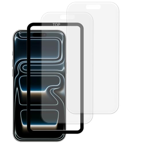 Anti Glare Matte Screen Protector For iPhone 17 Promax Tempered Glass Anti Fingerprint Film 2-Pack with Easy Alignment Tool