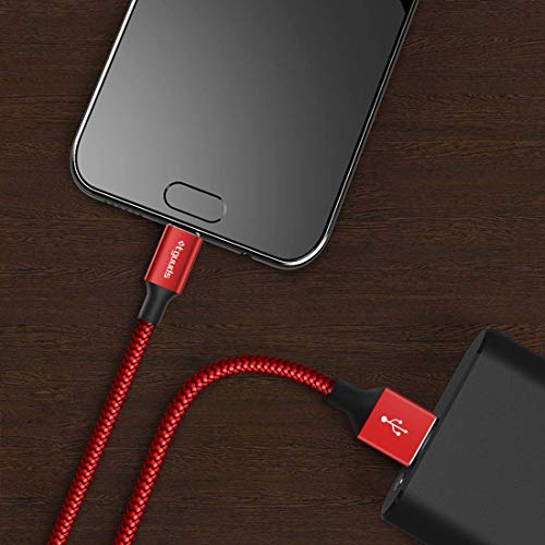 etguuds Long USB to USB C Cable, 12ft USB A to USB C Fast Charger 2-Pack - color: Red