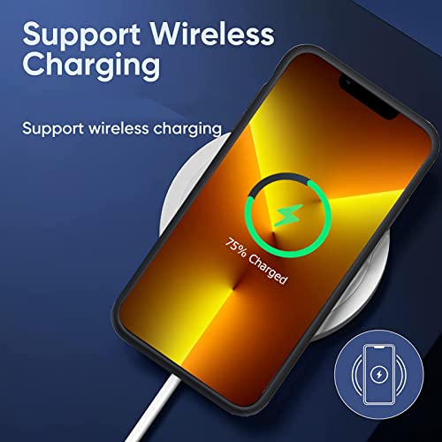 Battery Case for iPhone 13 Pro Max, 12000mAh High-Capacity Protective Rechargeable Extended Charger Cover Compatible with iPhone 13 Pro Max (6.7 inch) Wireless Charging Case Support Carplay - Black - size: iPhone 13 Pro Max