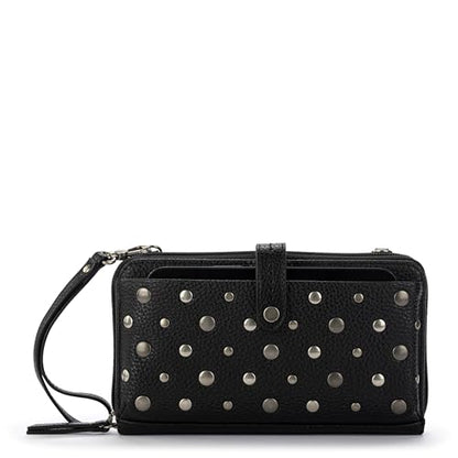 The Sak Iris Smartphone Crossbody Purse - Small Women's Cellphone Bag & Wallet For Everyday- Convertible Wristlet With Zipper | Fits Most Smartphones, Card Slots & Zip Pocket, Detachable Wristlet & Crossbody Straps, Hands-Free for Travel & Errands - color