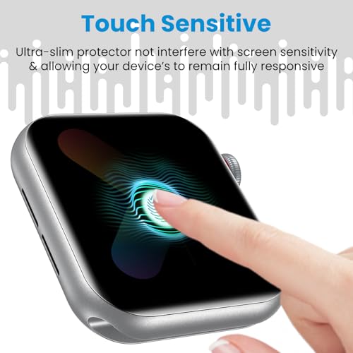 UniqueMe 8 Pack Privacy Screen Protector for Apple Watch Series 10/11 42mm - size: 42mm
