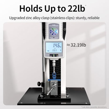 saxsion Phone Tether Tab & Lanyard Tab, 360° Swivel Clip - Ultra Thin Stainless Steel Universal Patch for All Phone Cases - color: Sapphire Blue*2