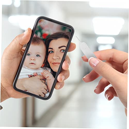 Housoutil 100 Pcs Creative Sim Openers Lightweight and Compact for Mobile Phone and Tablet Sim Removals Keychain Accessible