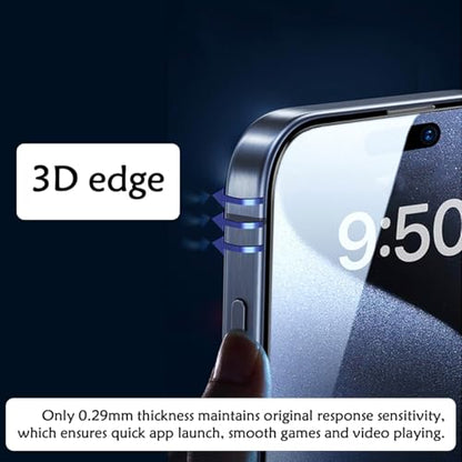 BIGFACE for iPhone 16 Pro Max Screen Protector + Camera Lens Protectors, [2 + 2 Pack] Premium HD Tempered Glass, Anti-Bubble 3D Curved Accuracy Film For iPhone 16 Pro Max(6.9 Inch) - size: iPhone 16 Pro Max(6.9")