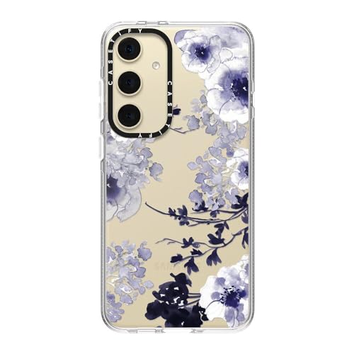 CASETiFY for Galaxy S24+ Case - Impact Clear | Not Yellowing | 6.6 ft. Drop Protection | BLUE SPRING | Clear - color: BLUE SPRING, size: Galaxy S24+