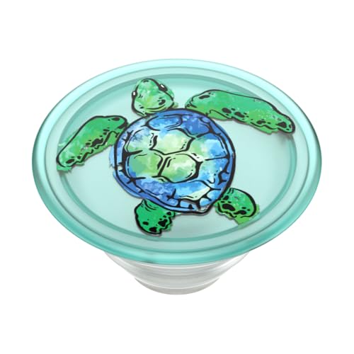 PopSockets Adhesive Phone Grip, Holder- Translucent Tortuga
