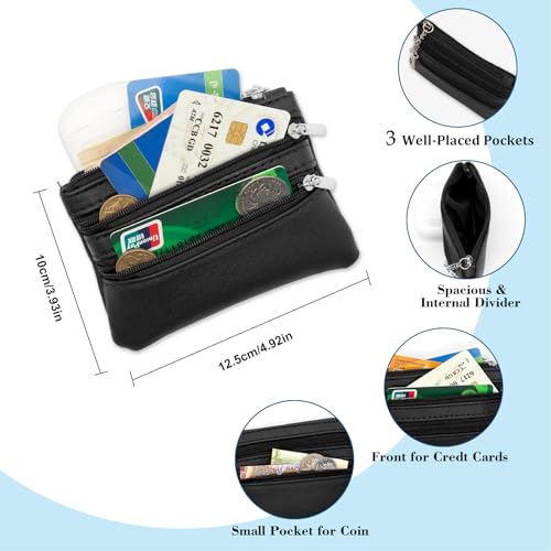 Long Keeper Phone Crossbody Chain Acrylic Phone Lanyards with Zipper Wallet Women Cellphone Strap Wrist Bracelet Purse Strap - color: Black Silver