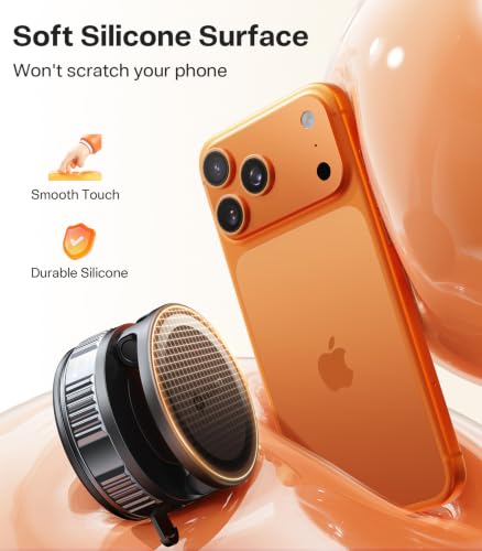 VICSEED for MagSafe Car Mount [Upgraded 98LBS Strongest Suction,Won't Break