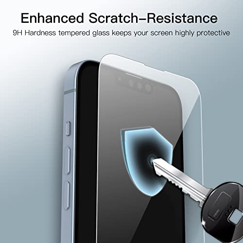 JETech Screen Protector for iPhone 14/17e, 3-Pack - size: iPhone 14/17e