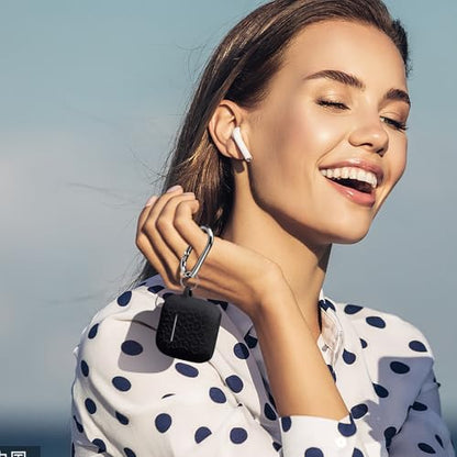 Leopard Engraved for AirPods 5 (2026) and AirPods 4 Case Cover (2024) - color: Black, size: Airpods 5 & 4 Case