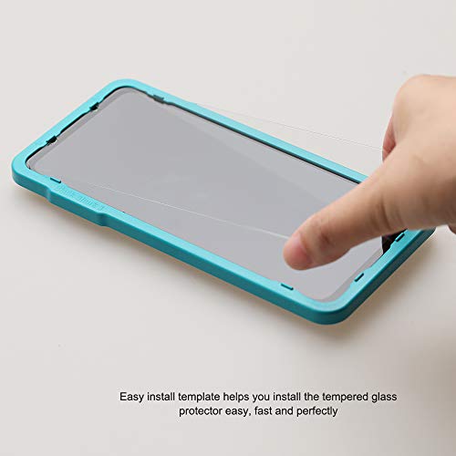 Ibywind for Blackshark 3 Screen Protector,2 Pack,9H Hardness Tempered Glass and Camera Lens Protector,with Alignment Frame,Full Coverage,Bubble Free,Fingerprint Unlock,Scratch Resistant