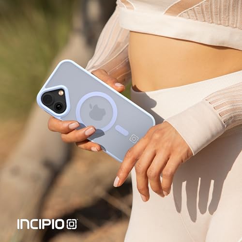 Incipio - Fog iPhone 17, Magsafe Compatible Phone Case, 10ft Drop Tested, Ultra Durable & Shock Absorbing, Scratch Resistant & Slim Profile (Light Blue) - color: Light Blue, size: iPhone 17