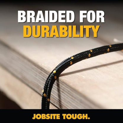 DEWALT Heavy Duty 2-Pack USB C to Lightning Cable, Apple Mfi, 4ft - size: 4 feet, 2-Pack
