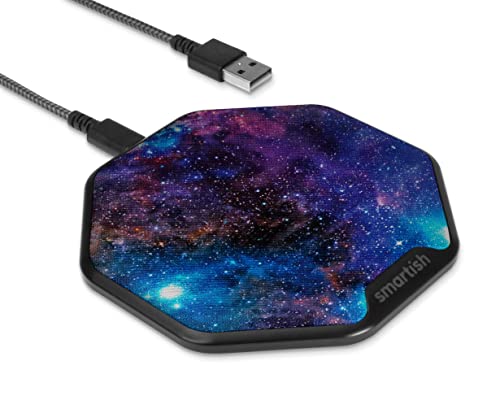 Smartish Fast Wireless Charger - Charge Island - Qi-Certified 15W Universal Charging Pad [Textured & Non-Slip] for iPhone, Samsung Galaxy, AirPods Pro, Qi-Enabled Devices - Chef's Special - color: {Chef's Special}, size: CHARGE ISLAND