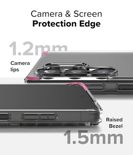 Ringke for Samsung Galaxy S25 Ultra Case [Fusion Matte Clear] | Oil & Dirt Resistant, Anti-Fingerprint Technology Prevents Oily Smudges, Frosted Coating Feels Velvety Soft - size: Galaxy S25 Ultra