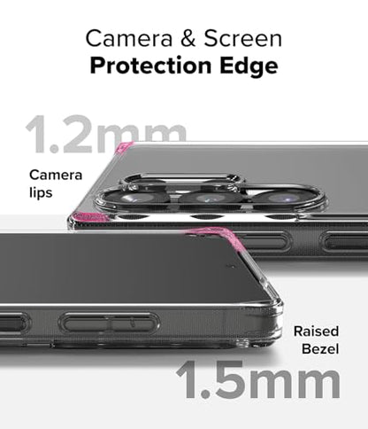 Ringke for Samsung Galaxy S25 Ultra Case [Fusion Matte Clear] | Oil & Dirt Resistant, Anti-Fingerprint Technology Prevents Oily Smudges, Frosted Coating Feels Velvety Soft - size: Galaxy S25 Ultra
