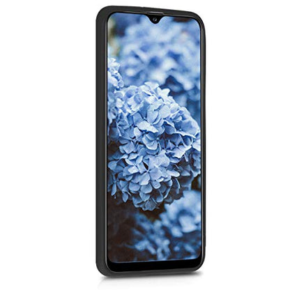 kwmobile Case Compatible with Samsung Galaxy A30s Case - Soft Slim Protective TPU Silicone Cover - Black Matte - color: black matte