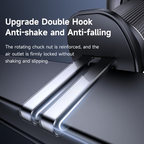 mcdodo 15W MagSafe Car Mount Charger [Built-in Type-C Retractable Cable] Magnetic Wireless Car Charger for Air Vent, Fits iPhone 16 15 Pro ProMax Plus, Galaxy and More