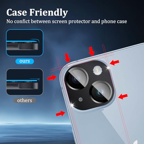Camera Lens Protector for iPhone 14/14 Plus - size: 14/14 Plus
