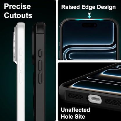 360°Magnetic Swivel Ring for iPhone 17 Pro Case-Black - color: Black, size: iPhone 17 Pro