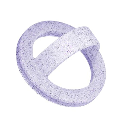Magnetic Silicone Phone Grip Ring Holder Compatible with MagSafe Phone Case - color: Starlight Purple