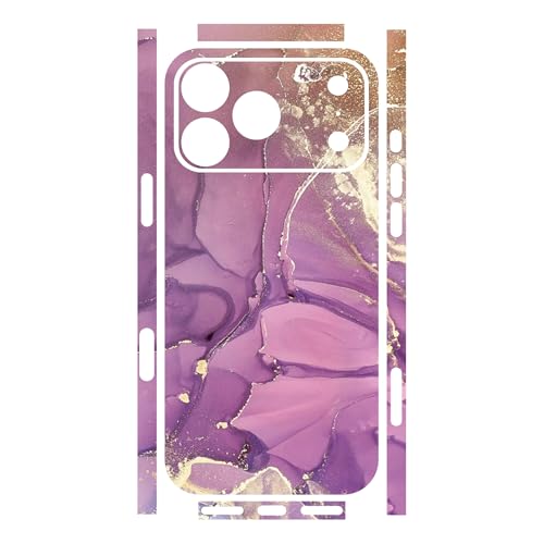 Skin Wrap Compatible with 13/14/15/16/17 Pro Max (Purple, 17 Pro Max) - color: Purple, size: 17 Pro Max