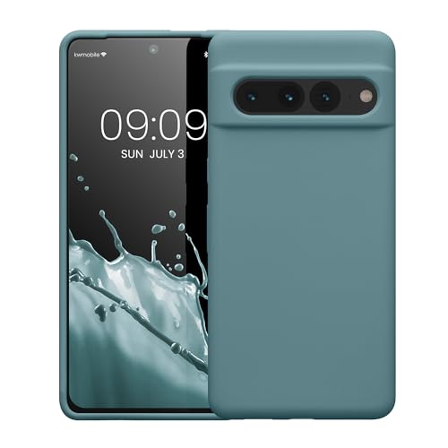 kwmobile Case Compatible with Google Pixel 7 Pro Case - TPU Silicone Phone Cover with Soft Finish - Antique Stone - color: Antique Stone, size: Pixel 7 Pro