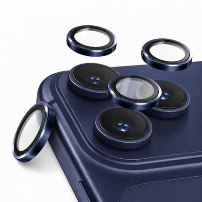 for iPhone 17 Pro Max Camera Lens Protector, Blue - color: Blue