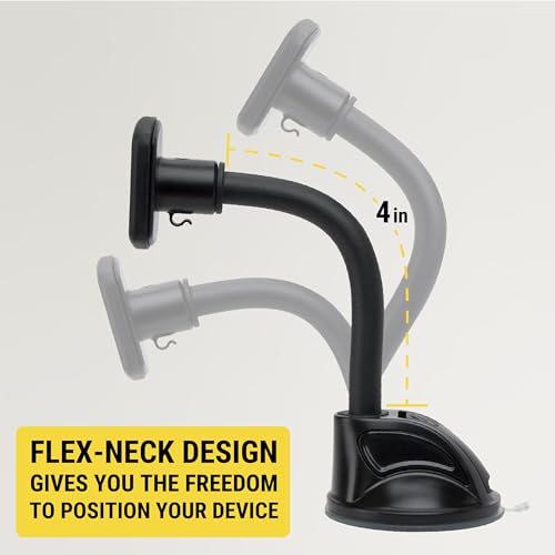 Scosche MXWDL Magnetic Cell Phone Holders for Your Car Dash/Windshield, Suction Cup Phone Holder Car Mount with Extra Strong Magnet, Thick Metal Plate Compatible with iPhone, Samsung and More, 2 Pack - size: 2 Pack, style: Extra Strength - Flex Window / D