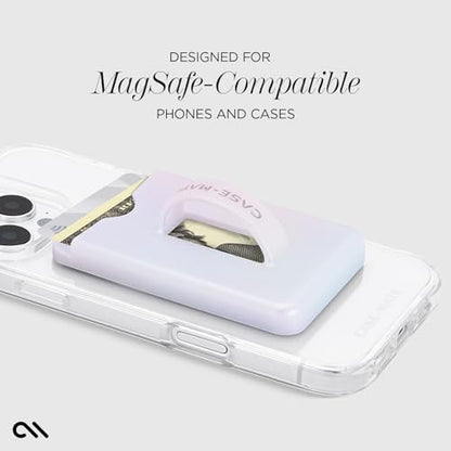 Case-Mate Soap Bubble Magnetic Card Holder/Wallet w/Loop Grip - Iridescent - color: Iridescent