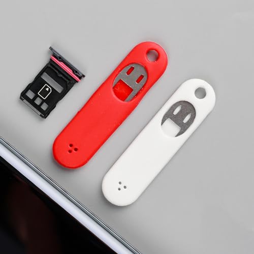Card Tray Eject Pin Removal Tools Needle Opener-SIM Tray Ejector Case- Protector with Detachable Keychain