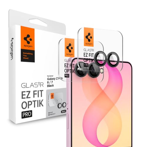 Spigen Camera Lens Protector for Galaxy Z Flip 8 / Galaxy Z Flip 7-2 Pack - size: Galaxy Z Flip 8 / Galaxy Z Flip 7
