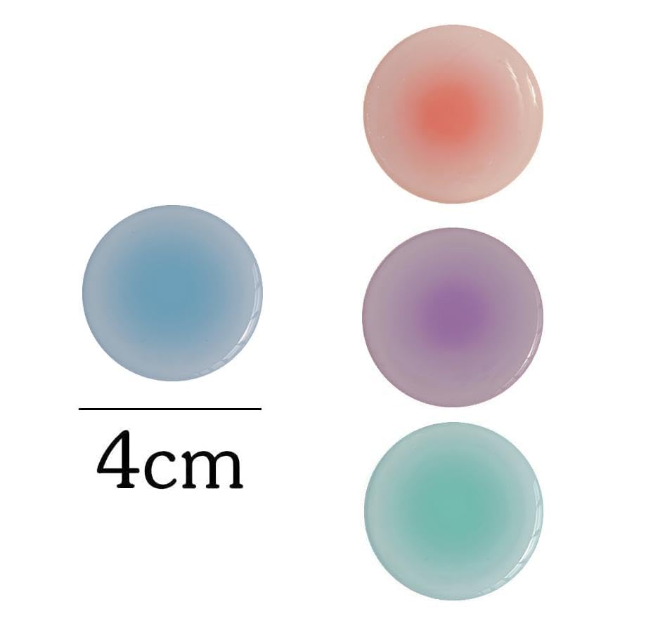 4 Pack New Version Phone Holder Solid Color Gradient Style Grip Stand Finger Holder for Smartphone and Tablets (Gradient)