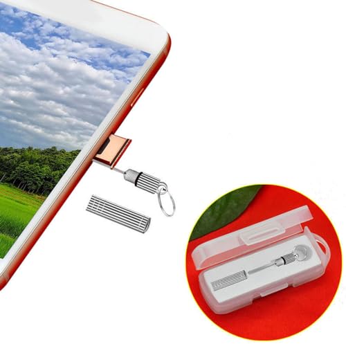Card Ejector Tool Smartphone Card Tray Pin Needle Opener for Phone Card Tray Pin Anti-Lost Accessories