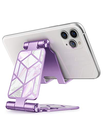 i-Blason Cell Phone Stand for Desk, Phone Holder fits All Phones, Ameth - color: purple