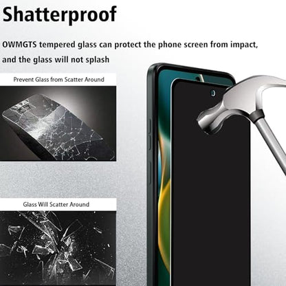 3 Pack for Motorola Moto G 5G 2025 Privacy Screen Protector - color: [Privacy]-Moto G 5G 2025