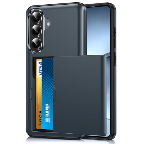 LeYi for S26-Plus-Case with Wallet: Card Holder Phone Funda para for Samsung Galaxy S 26 S26plus Cover Rugged Heavy Duty Women Military Grade Shockproof Samsungs26 Plus Cases, Blue - color: Blue, size: Samsung Galaxy S26 Plus 6.7''