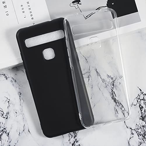 Protective Case for TCL 10L - Clear | 6.53" Slim Shockproof Bumper Back Cover Anti-Scratch Flexible TPU Shell, Grip-Friendly - color: Clear