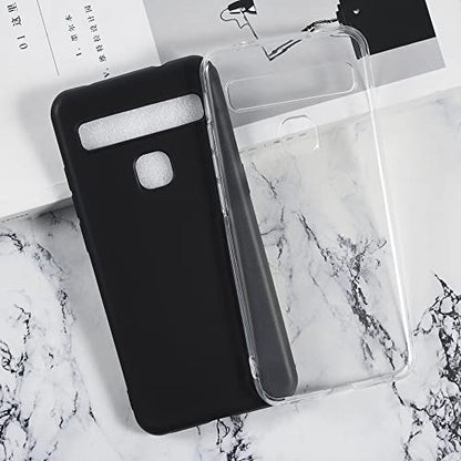 Protective Case for TCL 10L - Clear | 6.53" Slim Shockproof Bumper Back Cover Anti-Scratch Flexible TPU Shell, Grip-Friendly - color: Clear