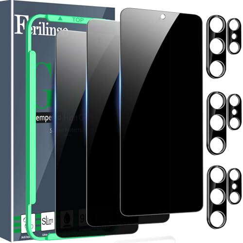 Ferilinso 3 Pack Privacy Screen Protector for Samsung Galaxy S26 Ultra - size: S26 Ultra 6.9 INCH