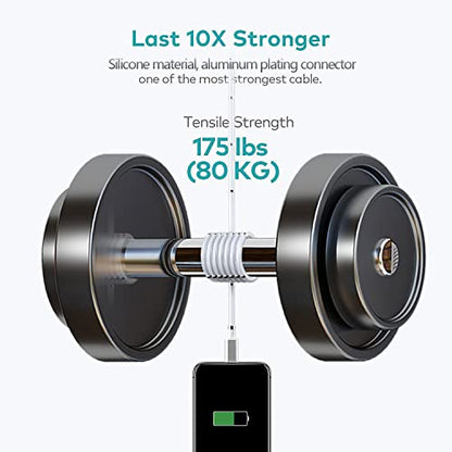 Magnetic Charging Cable,(3FT) Super Organized Charging Magnetic Absorption Nano Data Cable for Phone 14 pro max/13/12/11/XS/XS Max/XR/X/8/8 Plus/7/7 Plus/6s/6s Plus/6/6 Plus/SE/5s/5c/5/Pad/Pod-2 Pack - size: 3ft（2 pack）