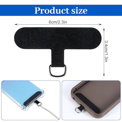 cobee 20 Pcs Phone Tether Tab, 0.6mm Cell Phone Lanyard Patch