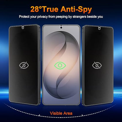 2 Pack for Samsung Galaxy S26 Ultra Anti-Glare Matte Privacy Screen Protector, Smooth and Responsive Touch Flexible EPU Film, [Support Fingerprint Unlock] [Self-Healing] [Not Glass] - size: Samsung Galaxy S26 Ultra