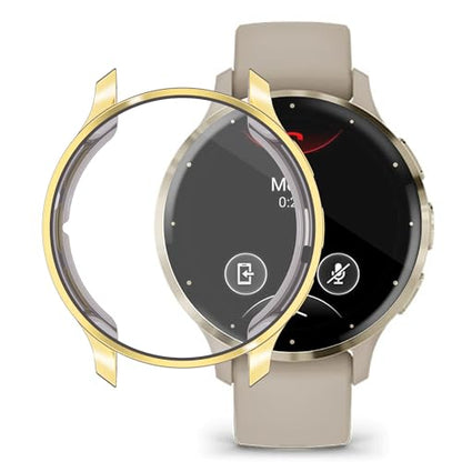 [5Pack] RICHONE Screen Protector Compatible with Venu 3S GPS Smartwatch 41mm Case for Garmin Venu 3S Cases Resist Scratched Full Covers Flexible TPU Screen Protectors - size: Venu 3S 41mm